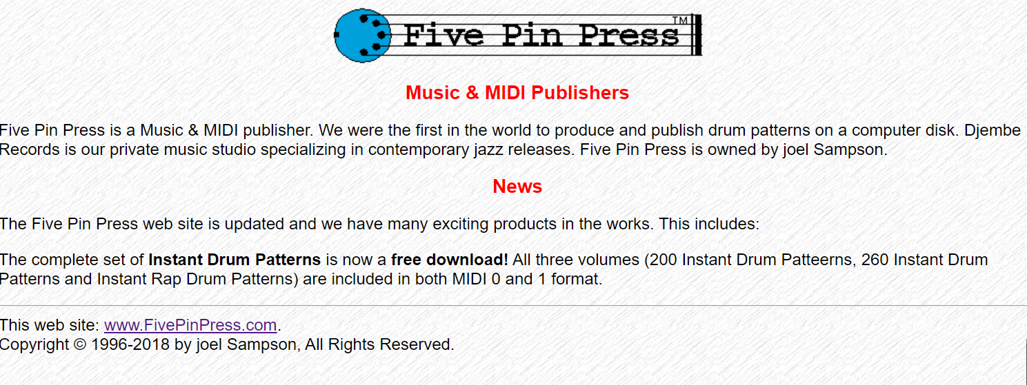 Five Pin Press