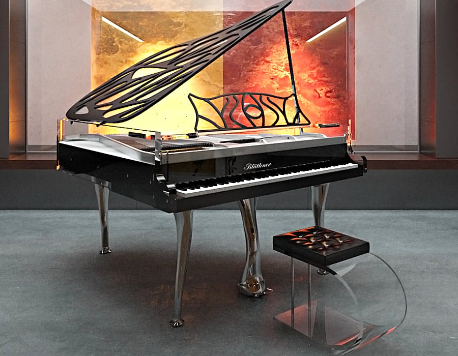 Modern art piano