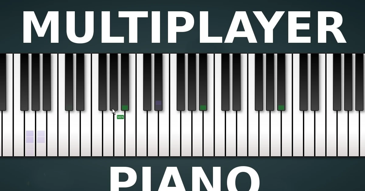 Piano Multiplayer Game - Play Online