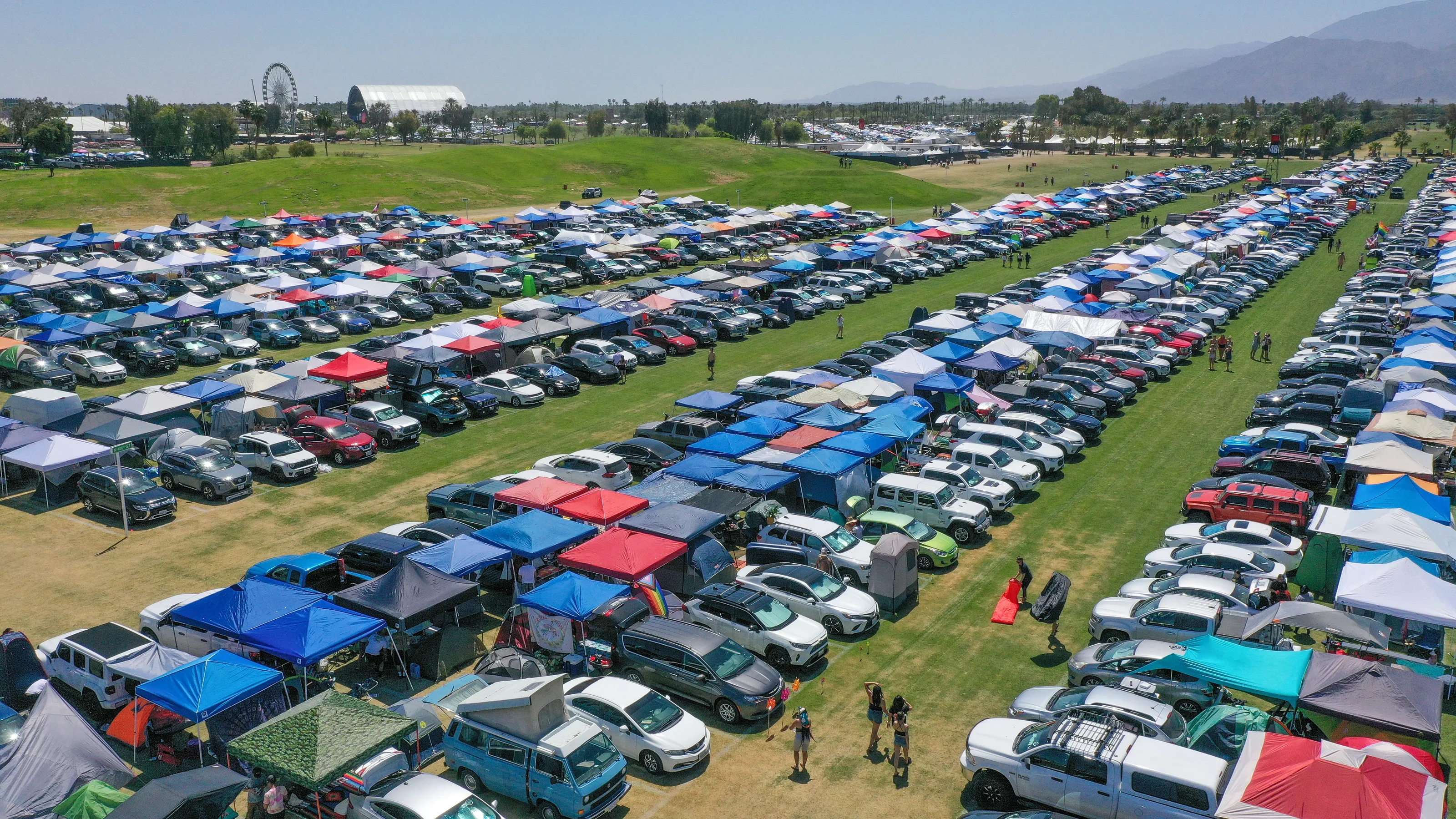 Coachella festival parking