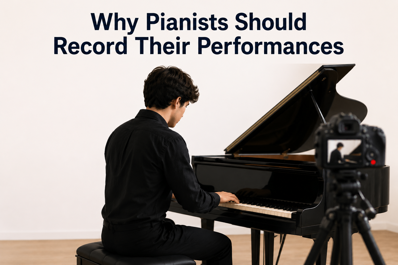 Why Pianists Should Record Their Performances For Better Practice