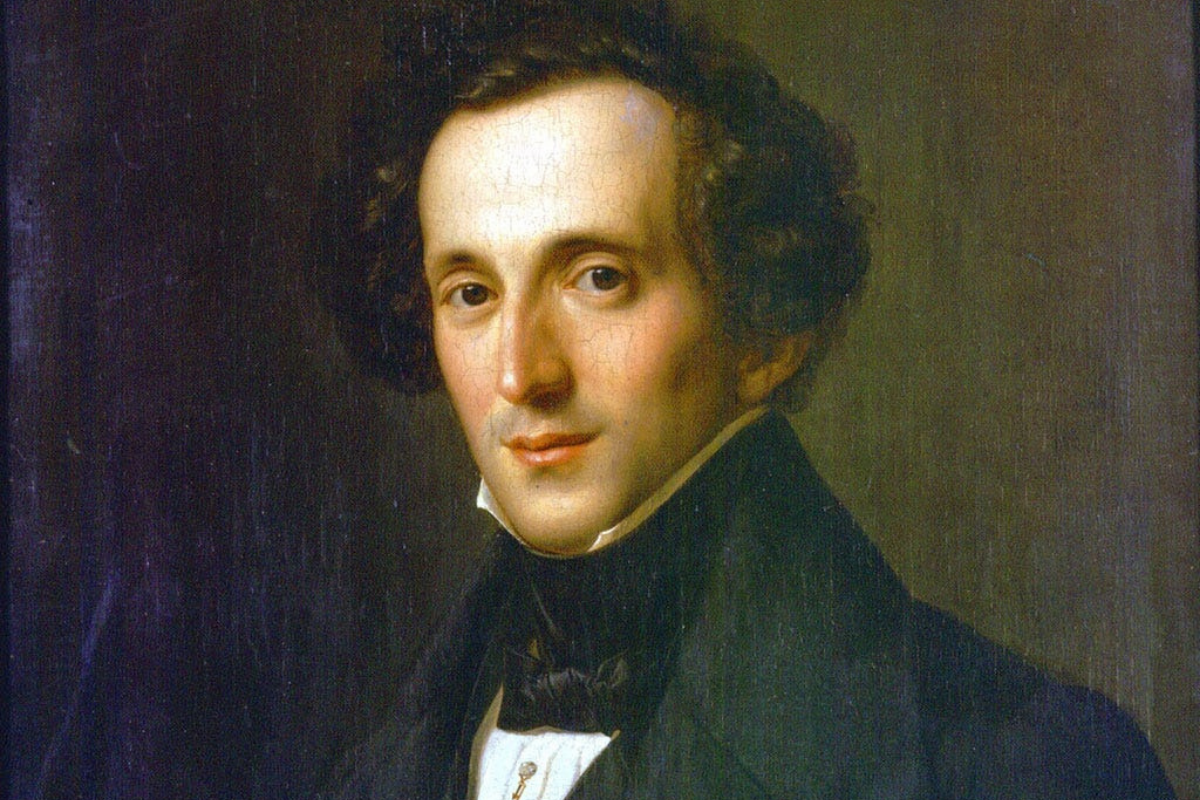 Classical painted portrait of man in dark formal attire